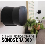 SANUS Väggfäste för Sonos Era 300 Svart Par
