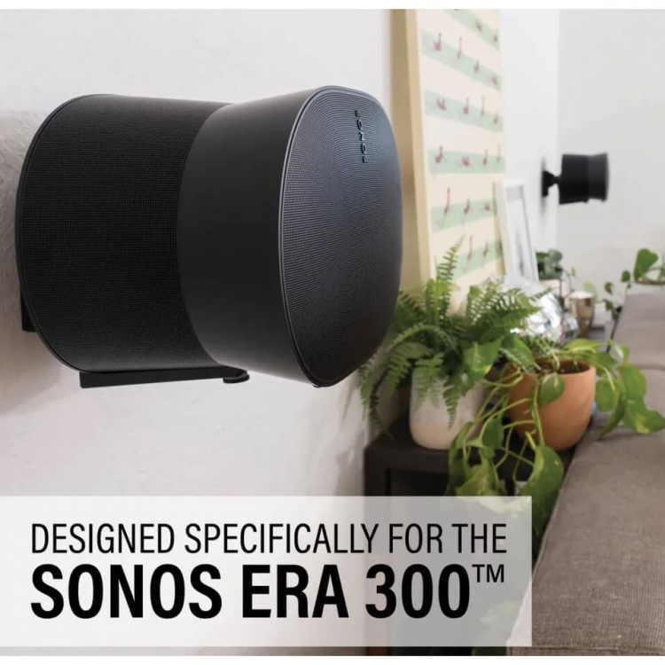 SANUS Väggfäste för Sonos Era 300 Svart Par
