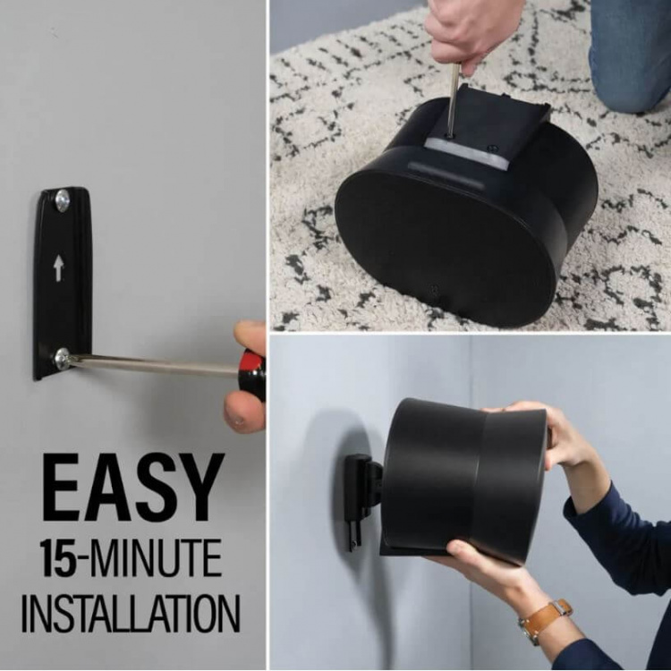 SANUS Väggfäste för Sonos Era 300 Svart Par