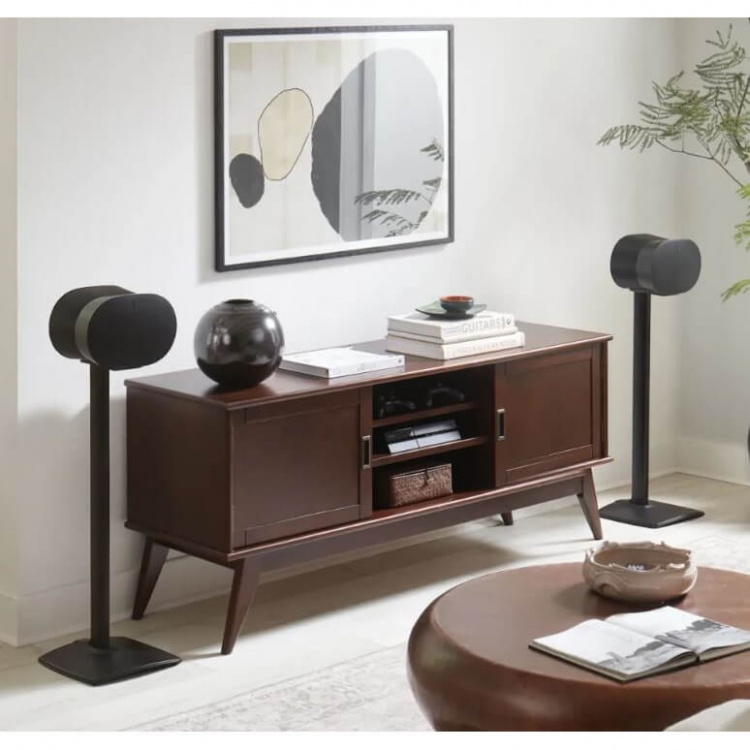 SANUS Golvstativ för Sonos ERA 300 Par Svart SANUS Golvstativ för Sonos ERA 300 Par Svart