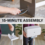 SANUS Golvstativ för Sonos Play:5 Vit SANUS Golvstativ för Sonos Play:5 Vit