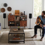 SANUS Golvstativ för Sonos Play:5 Svart