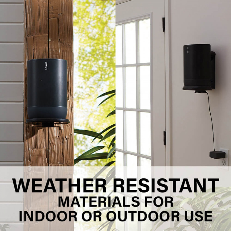 SANUS Väggfäste för Sonos Move Svart