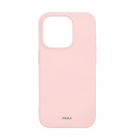 Onsala Mobilskal Silikon MagSeries Chalk Pink - iPhone 15 Pro
