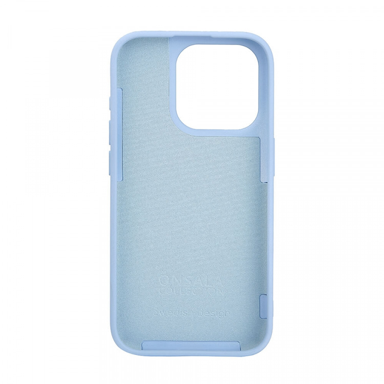 Onsala Mobilskal Silikon MagSeries Light Blue - iPhone 15 Pro