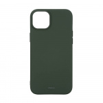 Onsala Mobilskal Silikon MagSeries Olive Green - iPhone 15 Plus