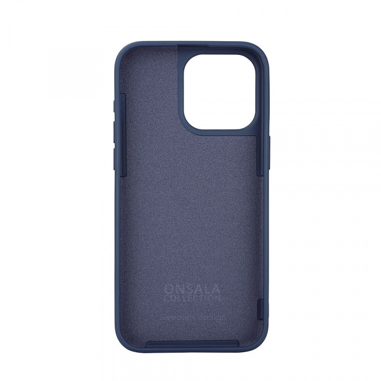Onsala Mobilskal Silikon MagSeries Dark Blue - iPhone 15 Pro Max Onsala Mobilskal Silikon MagSeries Dark Blue - iPhone 15 Pro Max