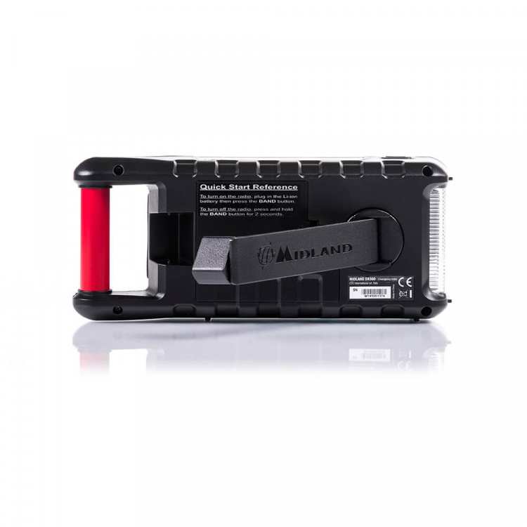 MIDLAND Nödradio ER300 Röd Svart MIDLAND Nödradio ER300 Röd Svart