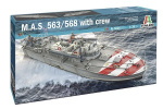 ITALERI 1:35 M.A.S. 568 4a Serie with crew