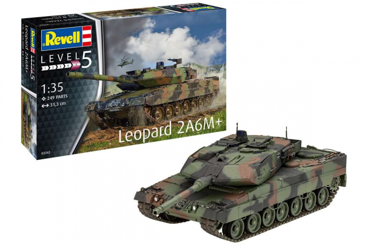 Revell Leopard 2 A6M+ 1:35 Revell Leopard 2 A6M+ 1:35