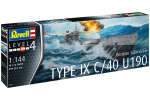 Revell German Submarine Type IX C/40 (U190) 1:144 