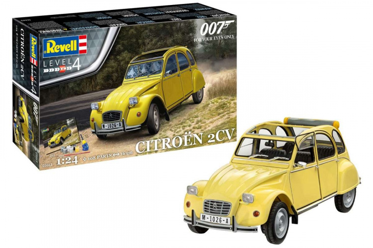 Revell James Bond \'Citroen 2 CV\' 1:24 gift set Revell James Bond \'Citroen 2 CV\' 1:24 gift set