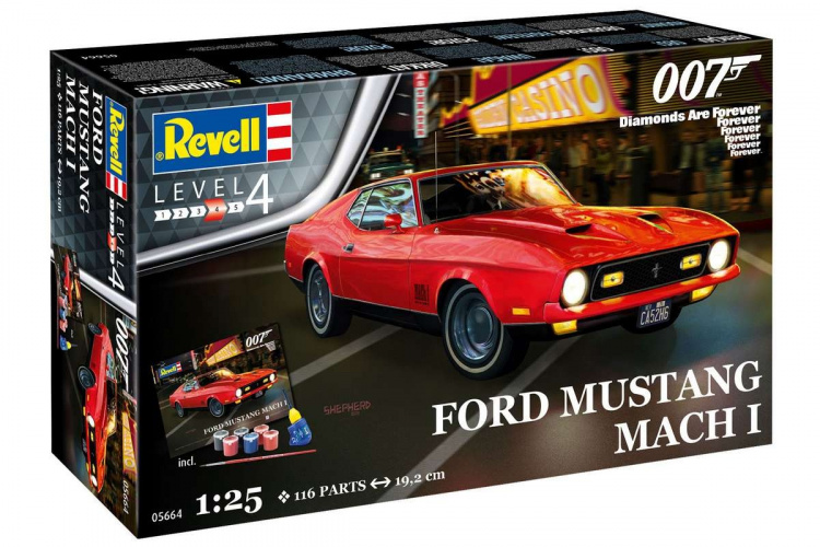 Revell James Bond \'Ford Mustang I\' 1:25 gift set