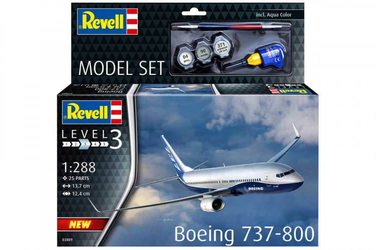 Revell Model Set Boeing 737-800 1:288 Revell Model Set Boeing 737-800 1:288
