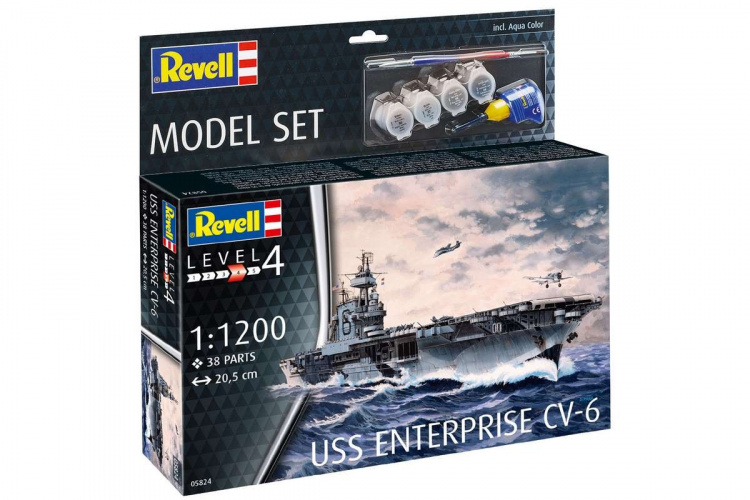 Revell Model Set USS Enterprise CV-6