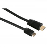 Hama Kabel HDMI Ethernet HDMI A-HDMI Mini C Svart 1.5m Hama Kabel HDMI Ethernet HDMI A-HDMI Mini C Svart 1.5m