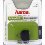 Hama Adapter Audio 2x3.5mm- 3.5mm 2xHona-Hane Svart