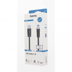 Hama Kabel USB 3.0 5 Gbit/s 1.5m Svart Hama Kabel USB 3.0 5 Gbit/s 1.5m Svart