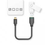 Hama Adapterkabel USB OTG USB-C till USB-A Svart