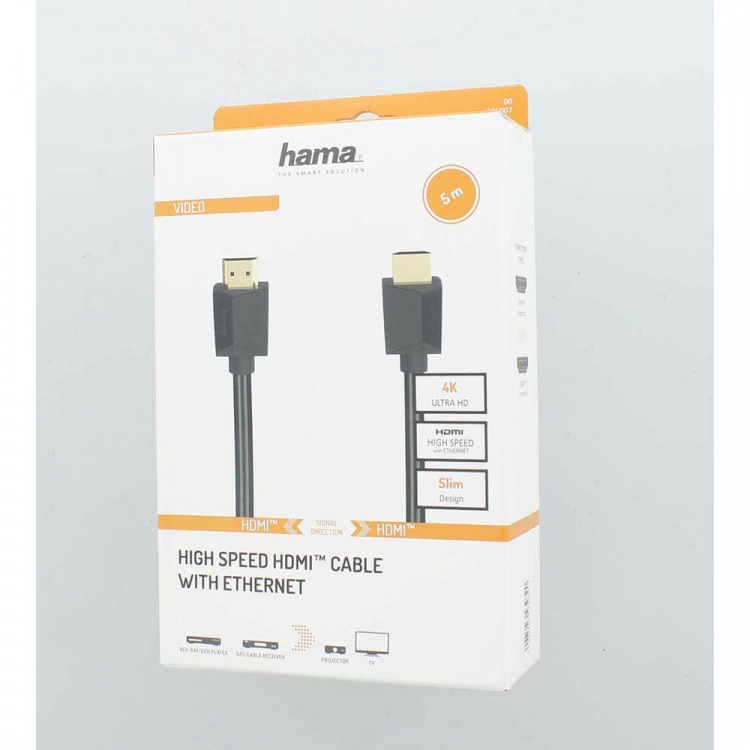 Hama Kabel HDMI High Speed 4K 18 Gbit/s 5,0m Hama Kabel HDMI High Speed 4K 18 Gbit/s 5,0m