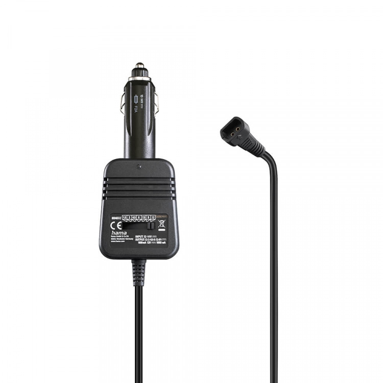 Hama Strömförsörjningsenhet för bilar 12V 1000mA Hama Strömförsörjningsenhet för bilar 12V 1000mA