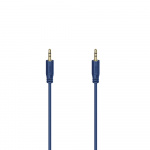 Hama Ljudkabel Flexi-Slim 3,5mm-3,5mm Guld Blå 0,75m