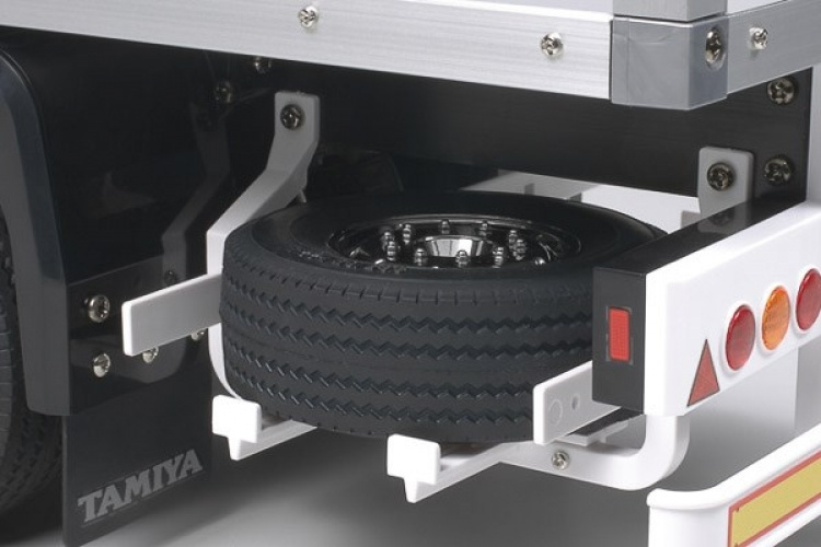 TAMIYA 1/14 3-Axle reefer semi trailer