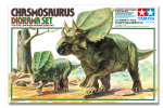 TAMIYA 1/35 Chasmosaurus Diorama TAMIYA 1/35 Chasmosaurus Diorama