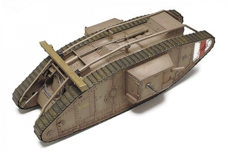 TAMIYA 1/35 WWI British Tank Mk.IV Male (w/Single Motor)