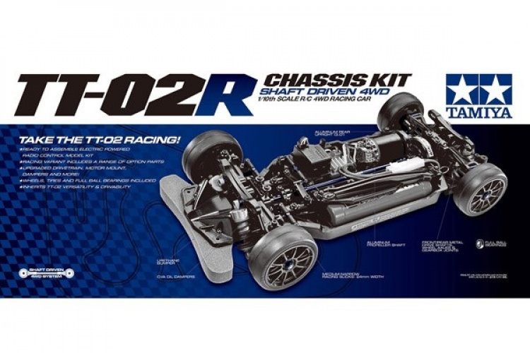 TAMIYA 1/10 R/C TT-02R Chassis Kit