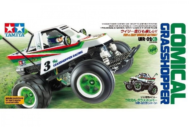 TAMIYA 1/10 R/C Comical Grasshopper (WR-02CB)