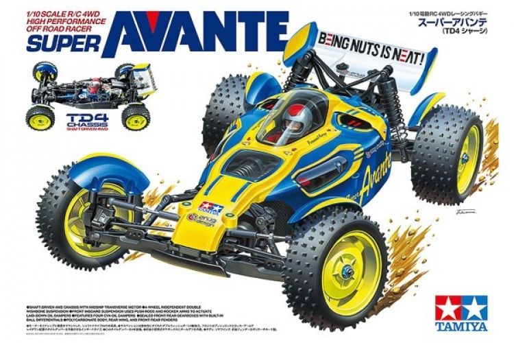 TAMIYA 1/10 R/C Super Avante (TD4) / NO ESC
