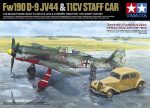 TAMIYA 1/48 Focke-Wulf Fw190 D-9 JV44 & Citroën Traction TAMIYA 1/48 Focke-Wulf Fw190 D-9 JV44 & Citroën Traction