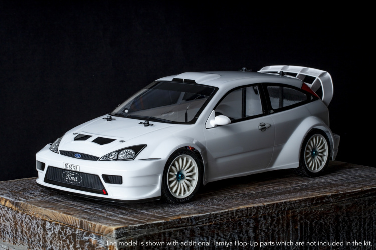 TAMIYA 1/10 R/C 2003 Ford Focus RS Custom (TT-02) TAMIYA 1/10 R/C 2003 Ford Focus RS Custom (TT-02)