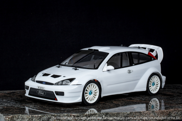 TAMIYA 1/10 R/C 2003 Ford Focus RS Custom (TT-02) TAMIYA 1/10 R/C 2003 Ford Focus RS Custom (TT-02)