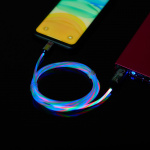 RICK&MORTY USB A till Lightning Light-Up 1,2m MFI Shock