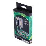 RICK&MORTY USB A till Lightning Light-Up 1,2m MFI Shock
