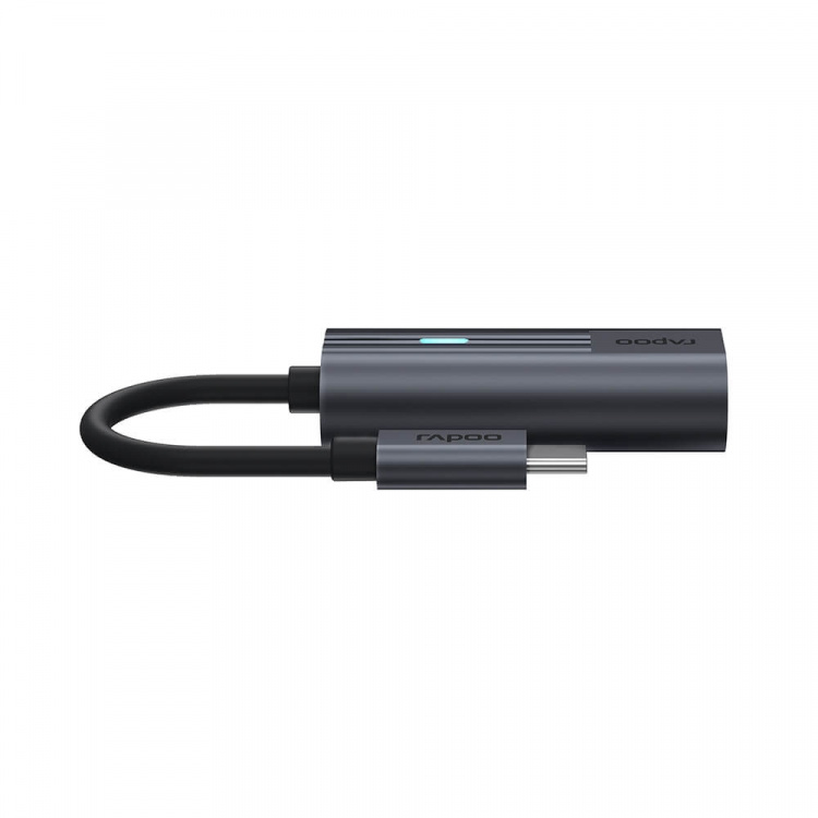Rapoo Adapter USB-C UCA-1002 USB-C till 3,5 mm Ljud