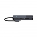 Rapoo Multiport USB-C UCM-2004 8-i-1 USB-C-Adapter Rapoo Multiport USB-C UCM-2004 8-i-1 USB-C-Adapter