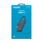Rapoo UCH-4002 USB-C till USB-C Hubb