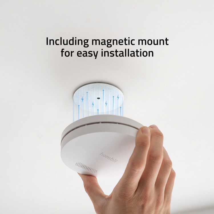Hombli Smart Rökdetektor Vit