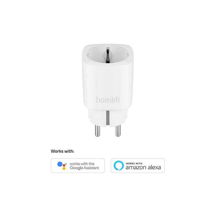 Hombli EU Smart Plug Vit Hombli EU Smart Plug Vit