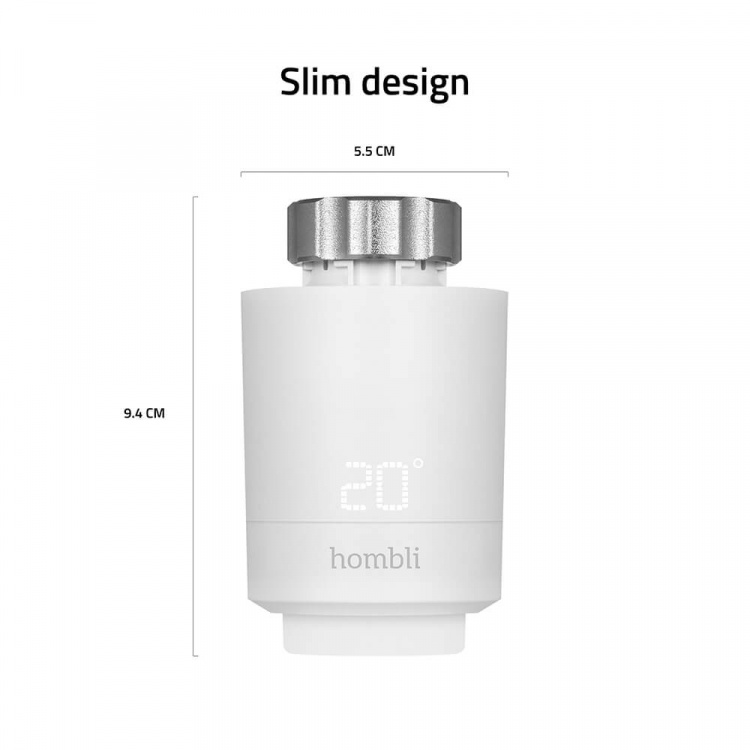 Hombli Smart Termostat Expansionspaket (2+1)