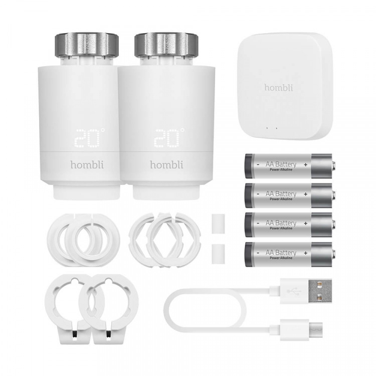 Hombli Smart Termostat Start Kit (2+BT Bridge)