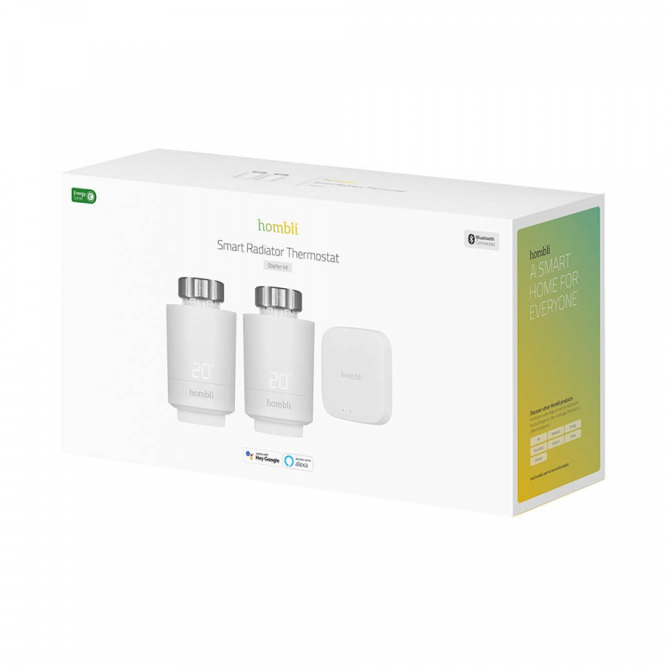 Hombli Smart Termostat Start Kit (2+BT Bridge)