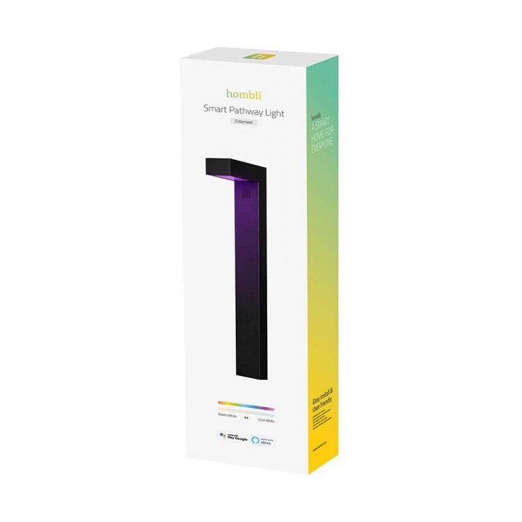 Hombli Smart Gångbelysning 1-pack RGB CCT Svart Hombli Smart Gångbelysning 1-pack RGB CCT Svart