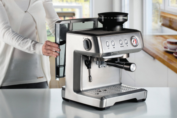 Ariete Espresso-maskin i metall, med kvarn