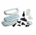 Ariete Steam Mop 10 In 1 Foldable- White/Blue - FYNDVARA 