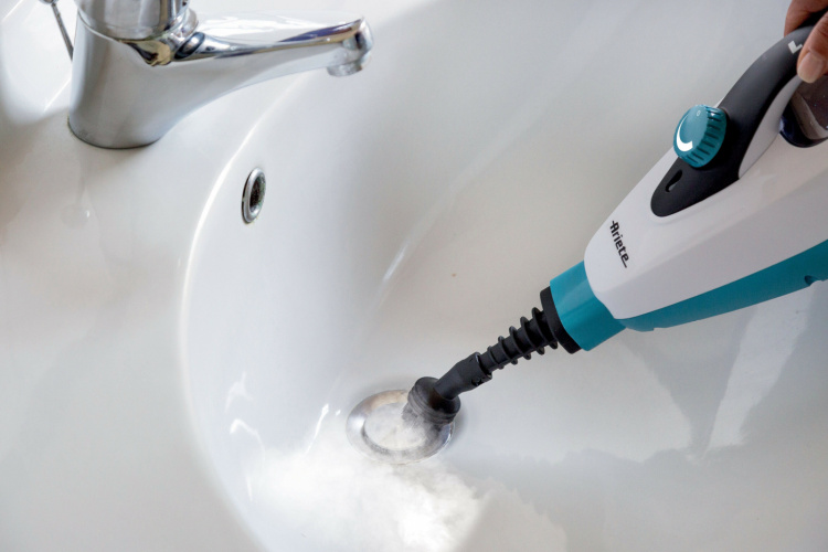 Ariete Steam Mop 10 In 1 Foldable- White/Blue - FYNDVARA 