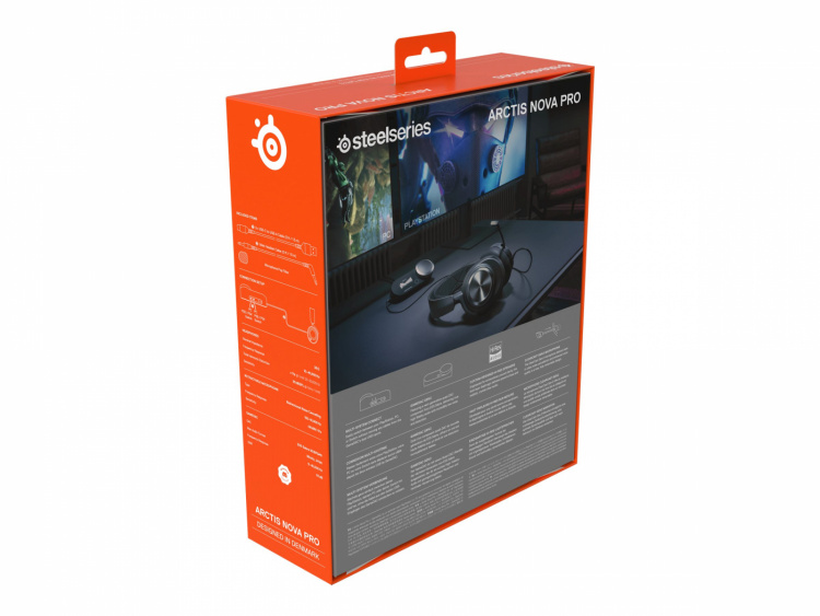 SteelSeries Arctis Nova Pro - Gamingheadset, Svart